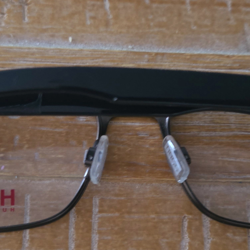 Modern Black Glasses With Rectangular Frame And C… - image 4